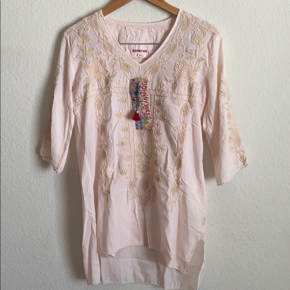 Johnny Was NWT Gretchen V-neck Tunic